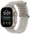 Умные часы Apple Watch Ultra 4, GPS+Cellular, 49 mm, Ocean Band (титановый бежевый/серый)