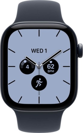 Умные часы Apple Watch Series 12, GPS+Cellular, 42 mm, Sport Band (Night Blue/Navy Blue), размер S/M