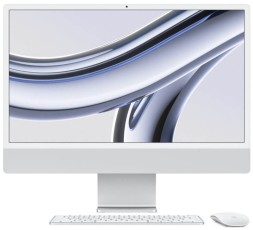 Моноблок Apple iMac 24" Retina 4,5K (M3 8C CPU, 8C GPU) 8/256GB SSD серебристый