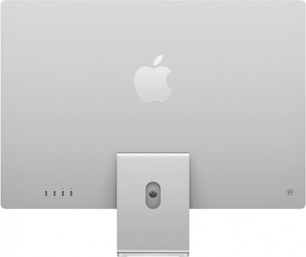 Моноблок Apple iMac 24" Retina 4,5K (M1 8C CPU, 7C GPU) 8/256GB SSD серебристый